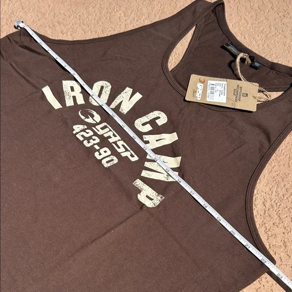 Gasp Iron Camp Throwback Tank in Timber XL NWT - Picture 7 of 14